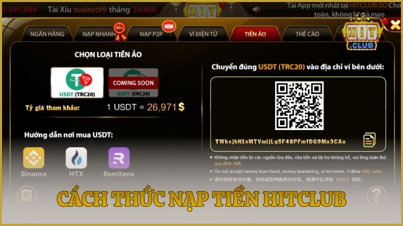 Cách thức nạp tiền vào cổng game an toàn và nhanh gọn