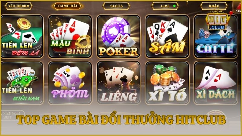 Top game bài đổi thưởng xanh chín, hấp dẫn người chơi Việt