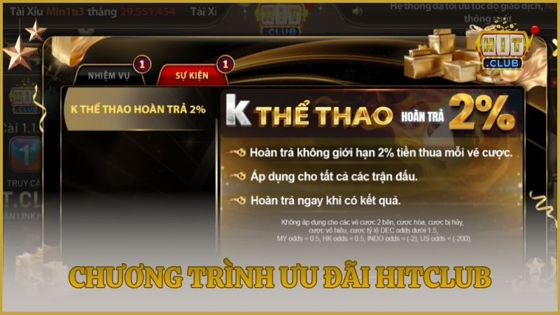 Chương trình ưu đãi hấp dẫn dành cho thành viên tại Hit Club